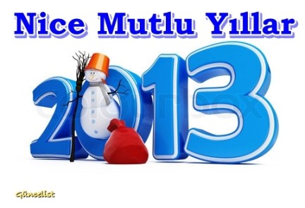 snowmen new year 2013