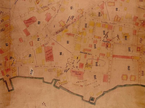 Antoine M. Raymund, Plan de Prinkipo, Haziran 1912. / SALT Araştırma Arşivi.