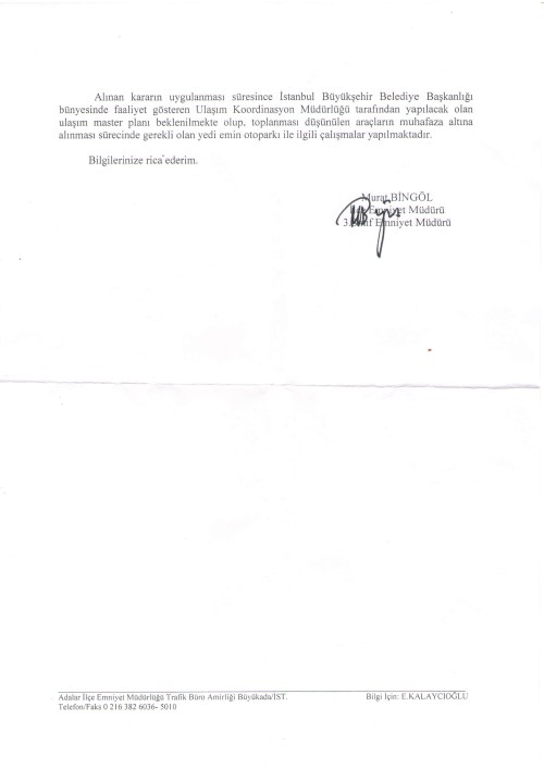 dernek sayı-2017-59Y motorlu araçlarla ilgili Adalar Kaymakamlığı yanıtı 20171218 tebellu?g? 20171219.jpg