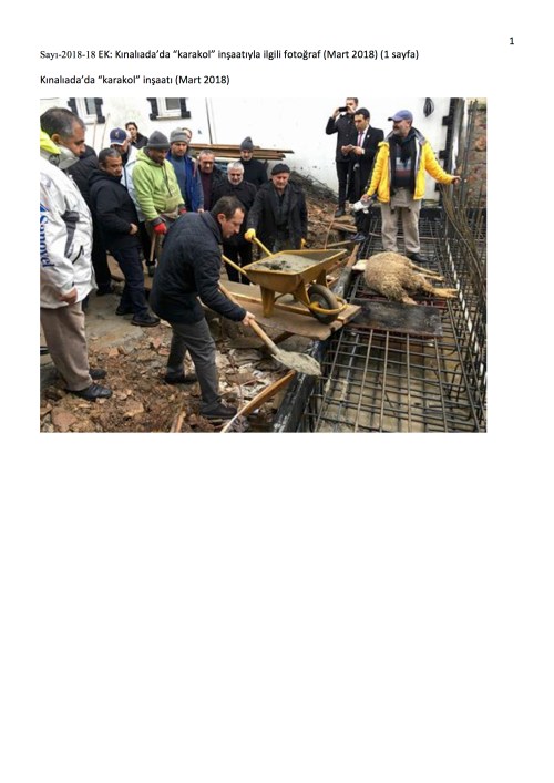 dernek sayı-2018-18D Kınalıada karakoluyla ilgili Adalar Belediyesi'ne 20180305 EK